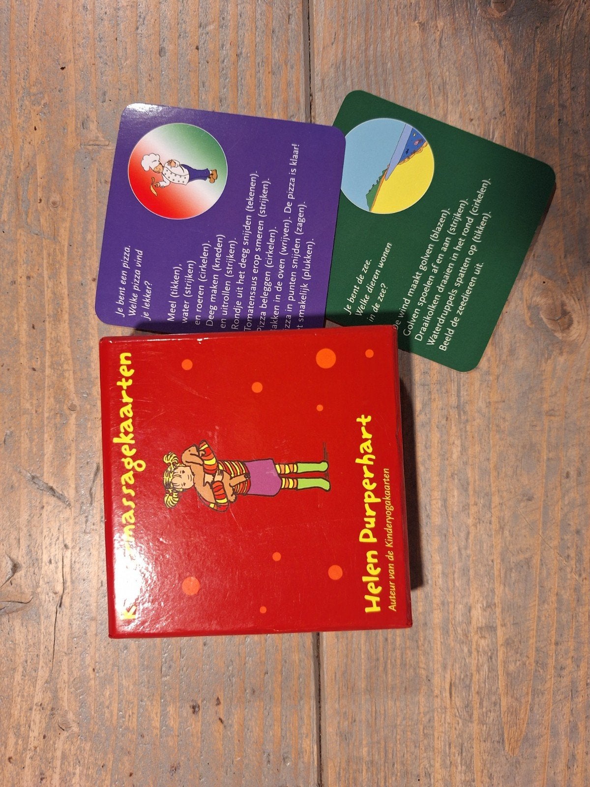 Massagekaarten, Ophalen, Zo goed als nieuw