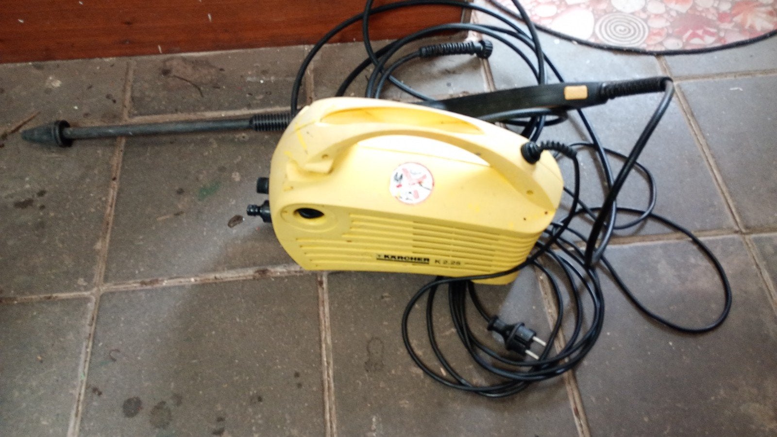 Kärcher hogedruk, Ophalen, Gebruikt, Elektrisch