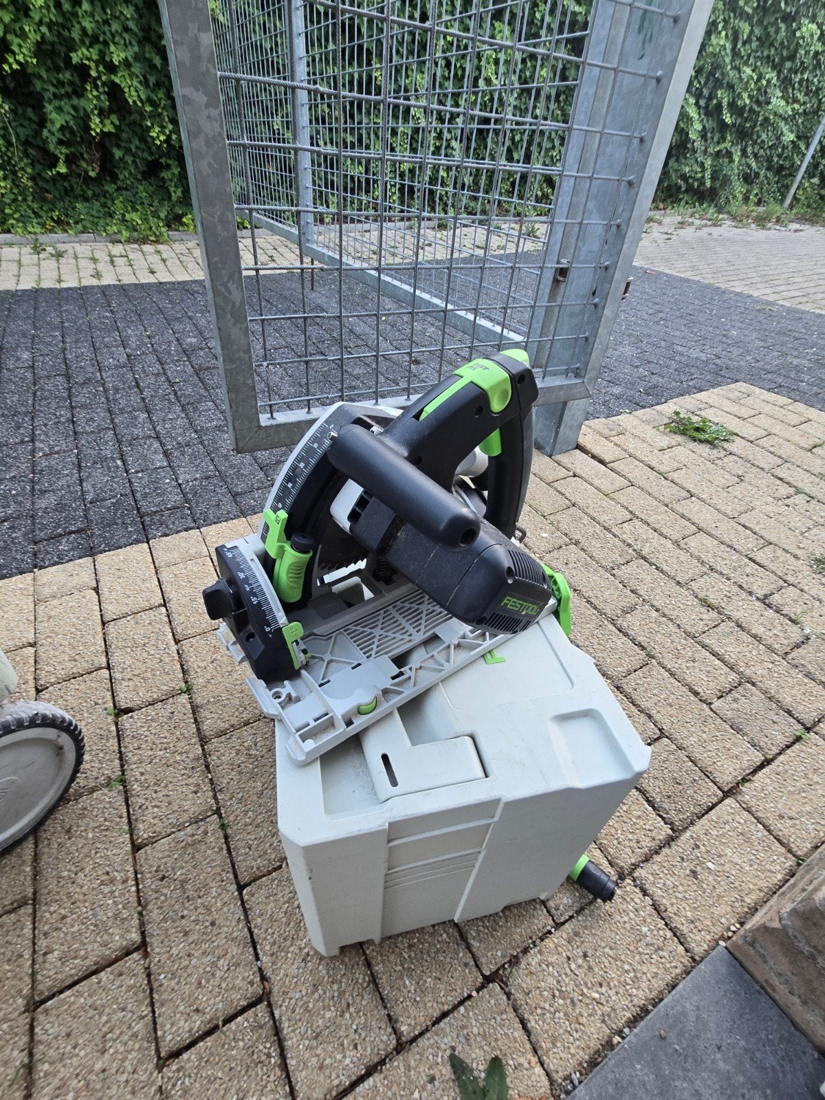 Festool TS 55 REBQ invalzaag met Systainer, Doe-het-zelf en Verbouw, Gebruikt, Invalzaag, 70 mm of meer, Ophalen of Verzenden