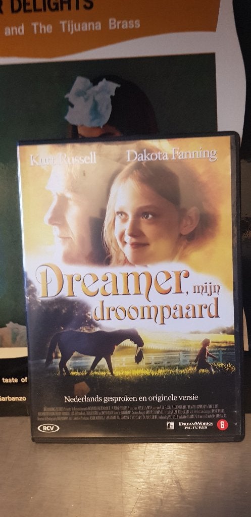 dvd Dreamer mijn droompaard (Z226-228), Alle leeftijden, Ophalen of Verzenden, Zo goed als nieuw