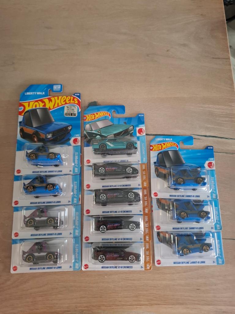 Hot Wheels - Nissan mainlines, Ophalen of Verzenden, Nieuw, Auto