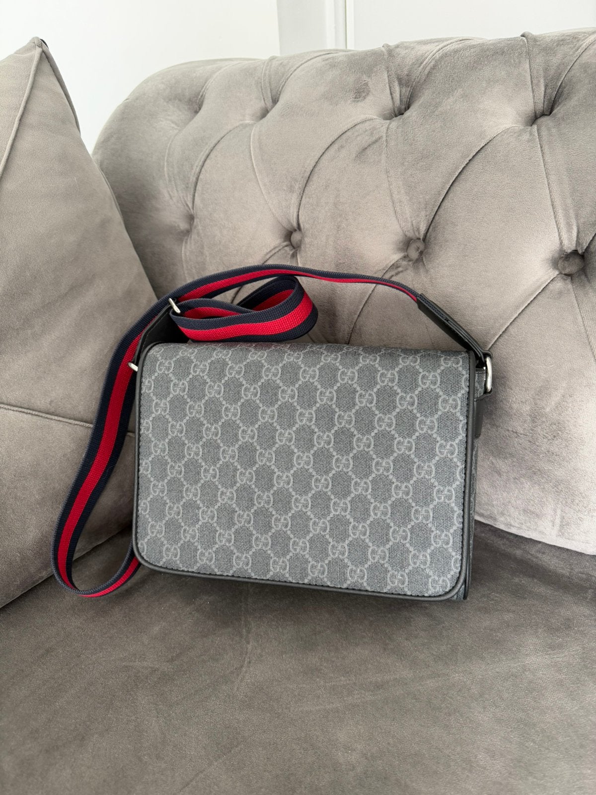 Tas heren Gucci messenger bag, Ophalen of Verzenden, Nieuw, Zwart