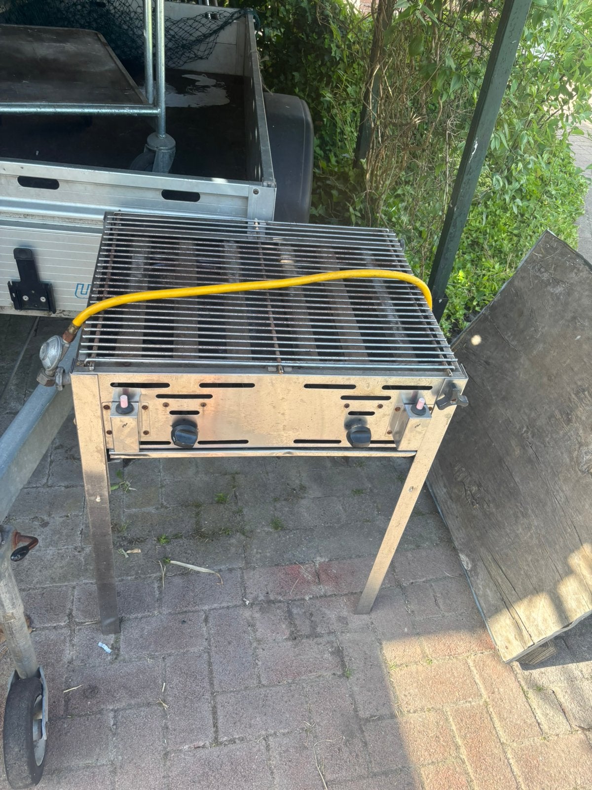 Hendi gas bbq, Ophalen of Verzenden, Gebruikt