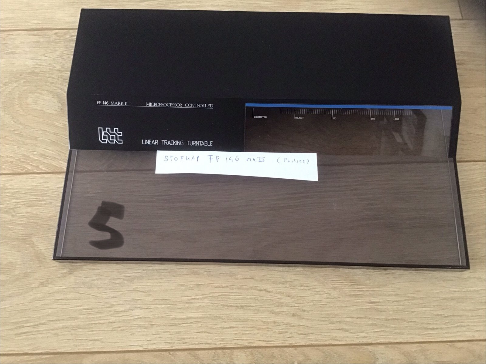 Philips Stofkap FP Mark II, Ophalen of Verzenden, Zo goed als nieuw, Platenspeler-onderdeel, Philips
