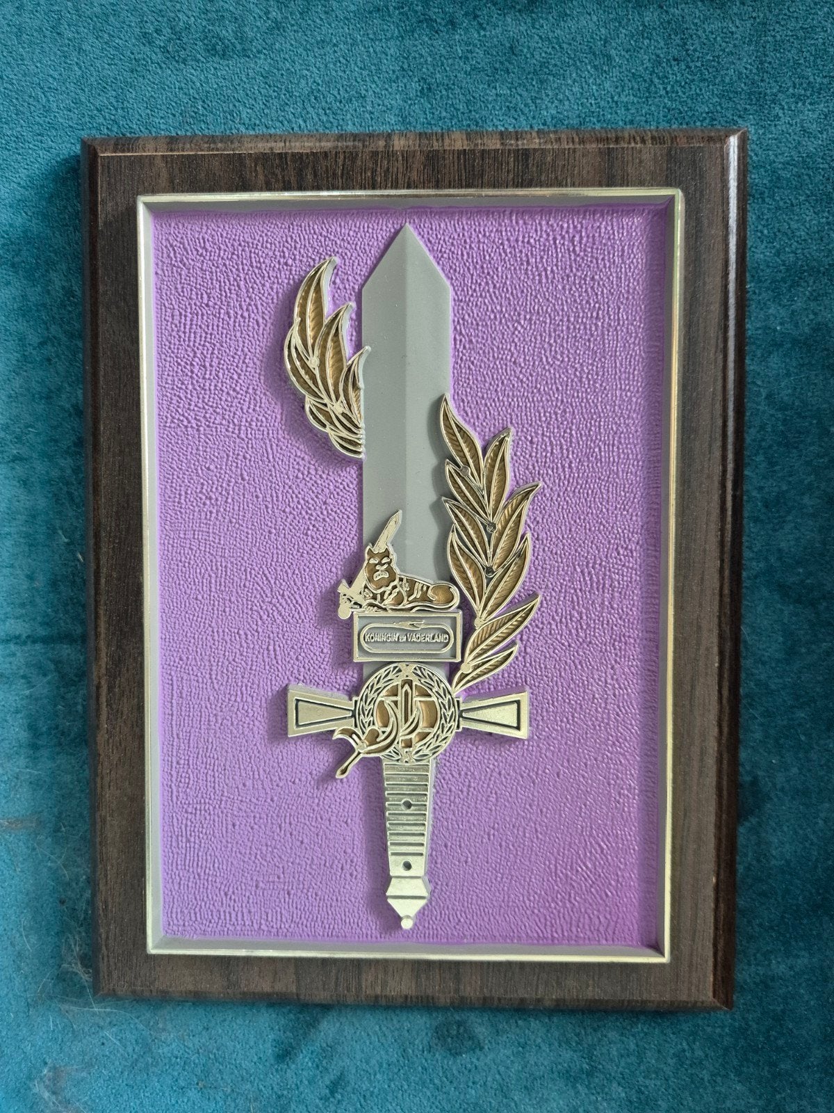 Wapenschild Defensie Staf, Verzamelen, Verzenden, Landmacht, Nederland, Embleem of Badge