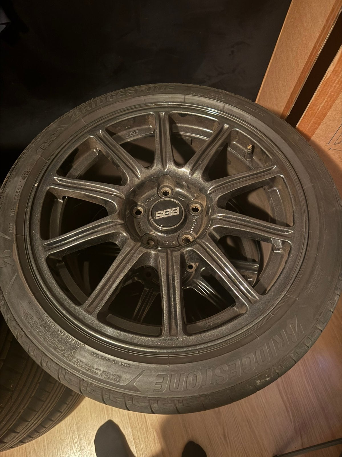 Subaru BBS STI velgen, Ophalen, Zomerbanden, Velg(en)