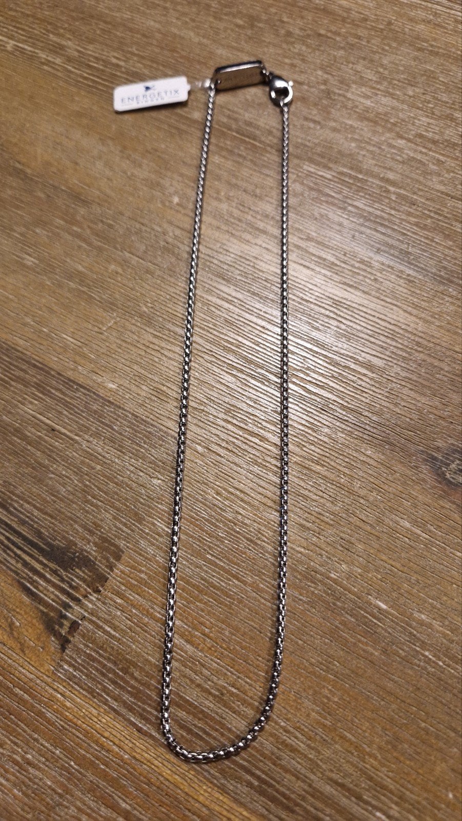 Mooie ketting Energetix, Sieraden, Tassen en Uiterlijk, Kettingen, Ophalen of Verzenden, Nieuw, Overige materialen