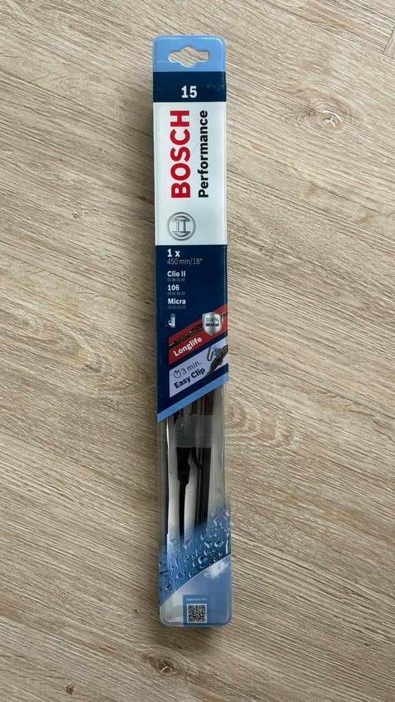 Bosch Performance Ruitenwisser 450mm/18" - Nieuw, Ophalen of Verzenden, Nieuw, Audi