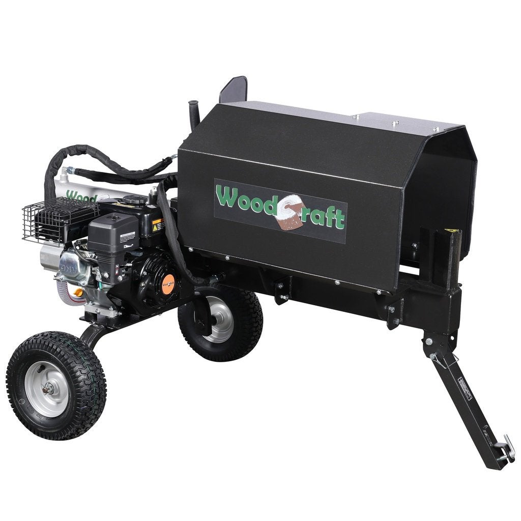 Woodcraft houtklover 12 ton benzine horizontaal / Nieuw