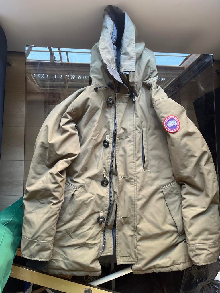 Canada Goose Expedition Parka - Maat S/P - Gedragen, Kleding | Heren, Jassen | Winter, Ophalen of Verzenden, Gedragen, Maat 46 (S) of kleiner