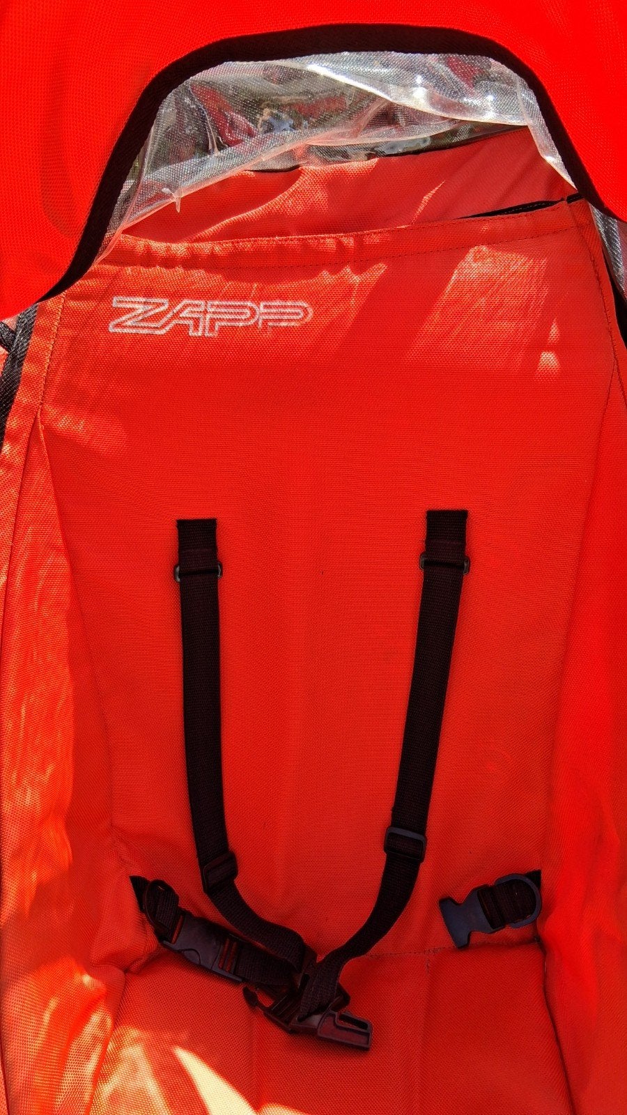 Foto 2 van Quinny Zapp buggy - Oranje, compact en wendbaar