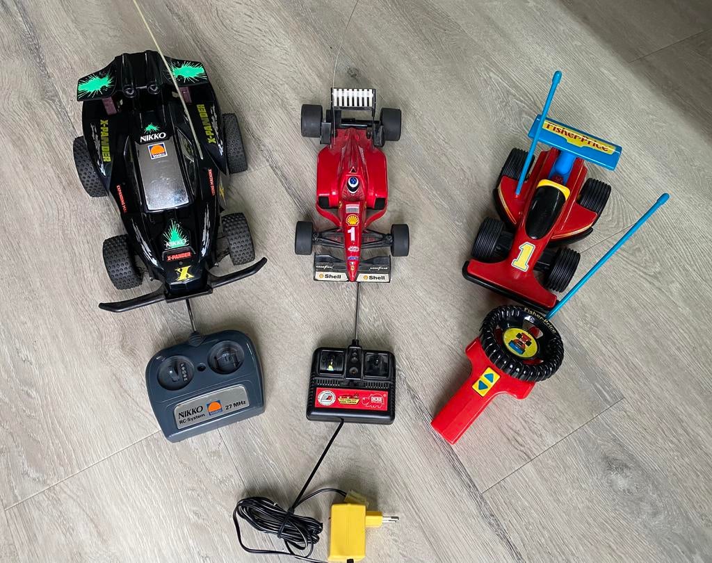 3 x radiografische auto, Hobby en Vrije tijd, Ophalen of Verzenden, Gebruikt, Overige schalen, Auto onroad