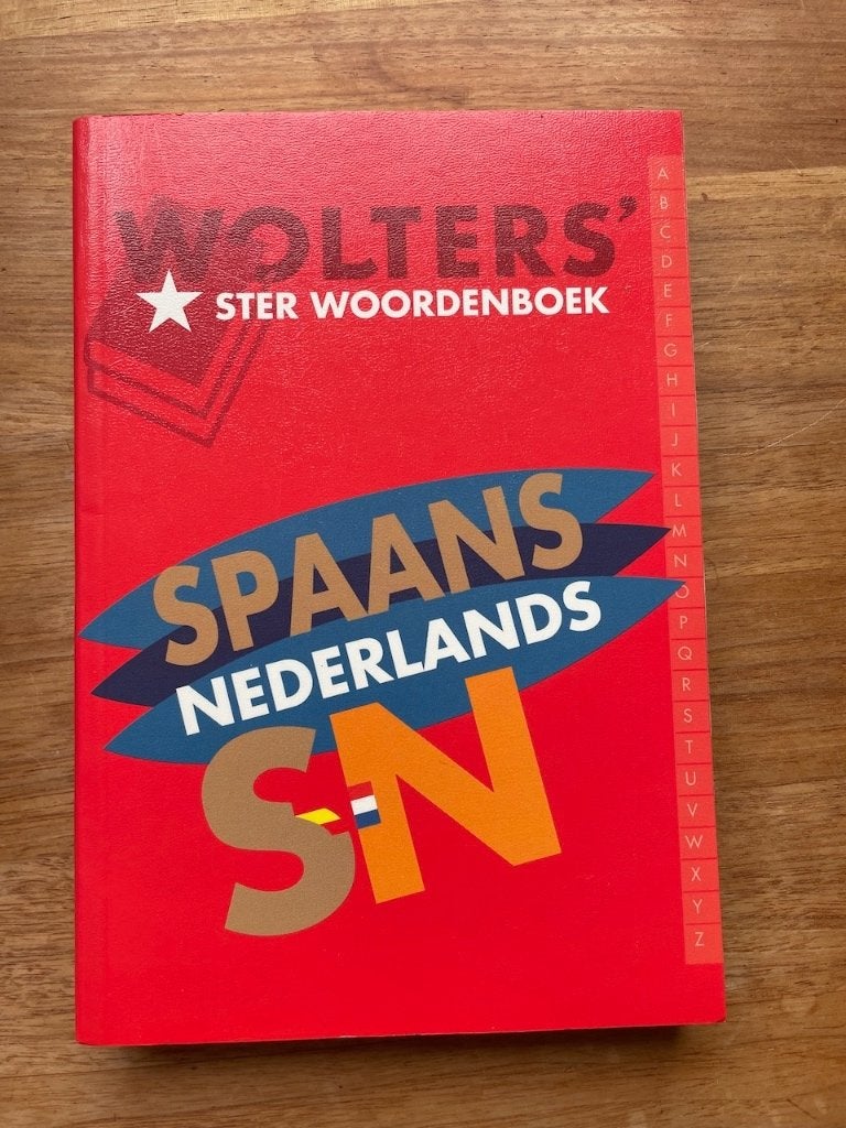 Wolters Spaans Nederlands Ster Woordenboek, Ophalen of Verzenden, Zo goed als nieuw, Wolters