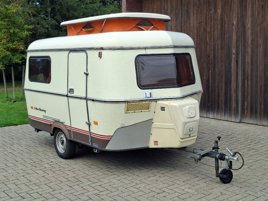 Te koop Eriba in originele en goede staat, Caravans en Kamperen, Tot en met 2, Dwarsbed, Particulier, 500 - 750 kg