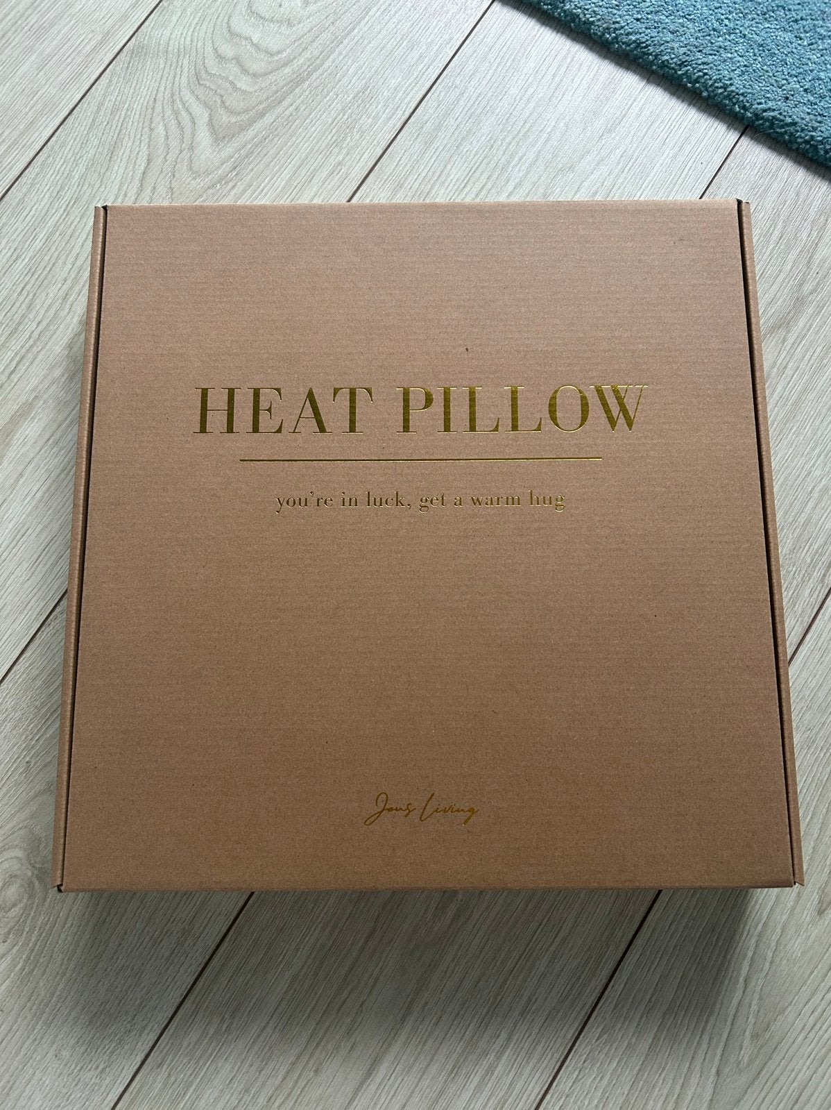 Jens Living Beige Warmtekussen - Nieuw in doos, Inclusief binnenkussen, Beige, Vierkant, Nieuw