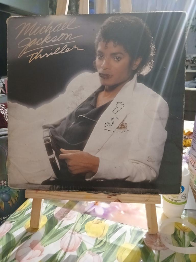 Michael Jackson - Thriller LP (Gebruikt), Cd's en Dvd's, Vinyl | Pop, Ophalen of Verzenden, 1980 - 1989, Gebruikt, 12 inch