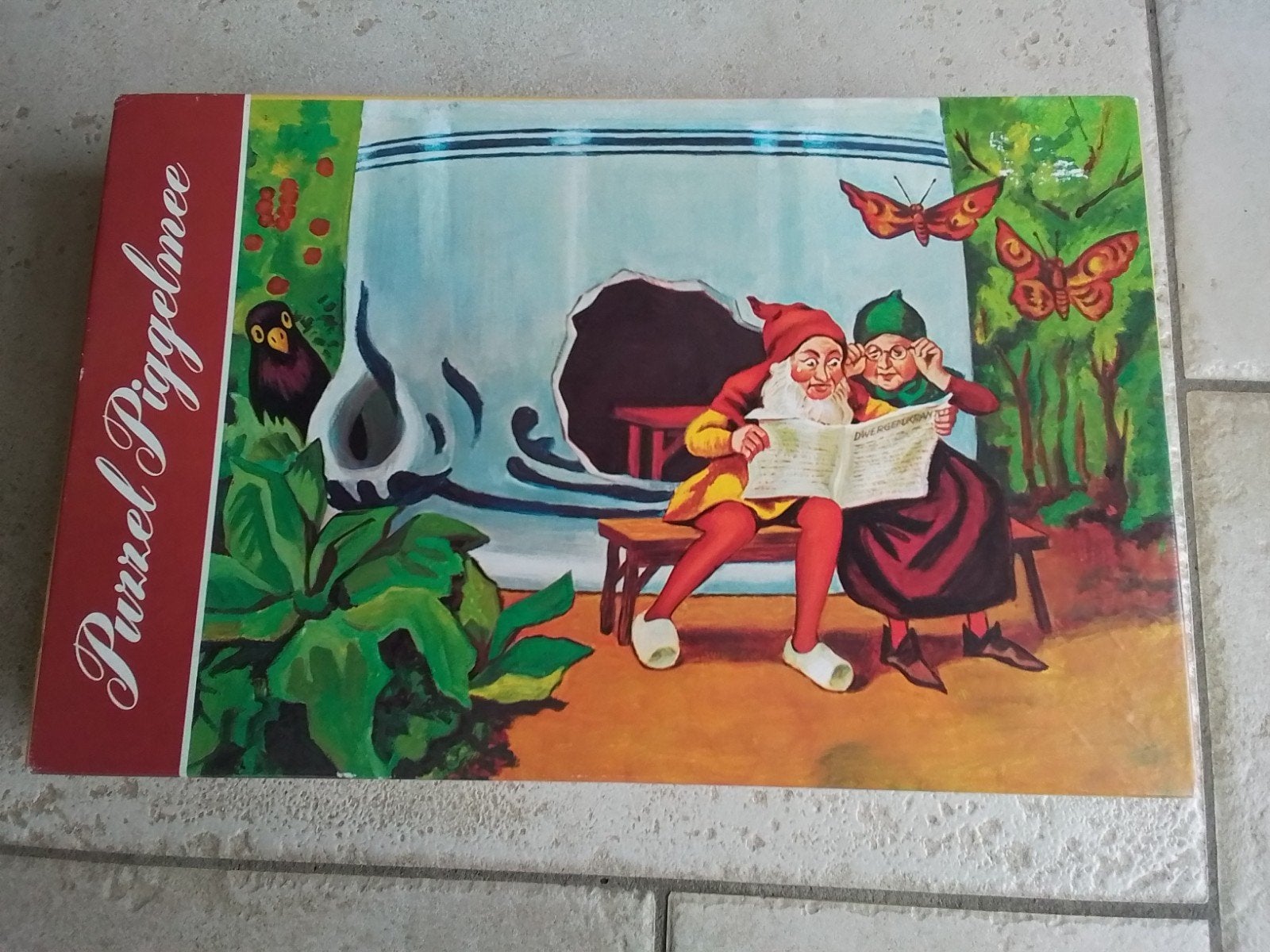 Puzzel Piggelmee het Tovervisje van van Nelle 1000 stukjes, Hobby en Vrije tijd, Ophalen, 500 t/m 1500 stukjes, Zo goed als nieuw