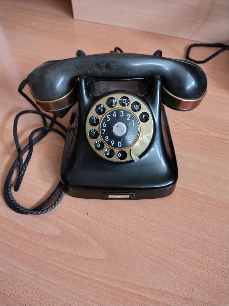 Oude antieke telefoon Jydsk Kristian Kirks, Ophalen of Verzenden