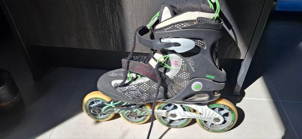 K2 skates met tas en bescherming, Ophalen of Verzenden, Gebruikt, K2