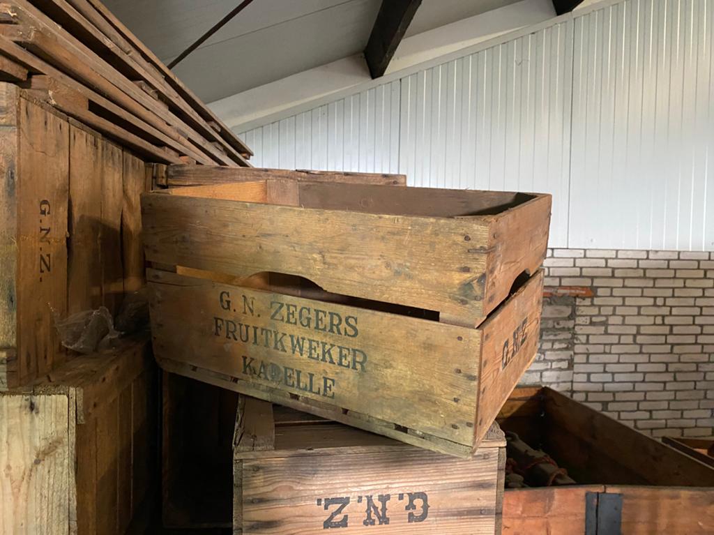 Fruitkistjes, Ophalen of Verzenden, Gebruikt, Minder dan 50 cm