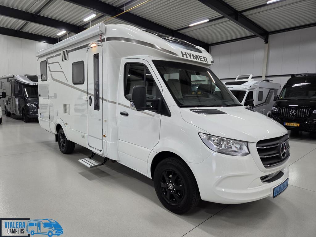 Hymer BMC-T 580 *Mercedes *Levelsysteem* Handgeschakeld, Caravans en Kamperen, Campers, Bedrijf, tot en met 2, Half-integraal
