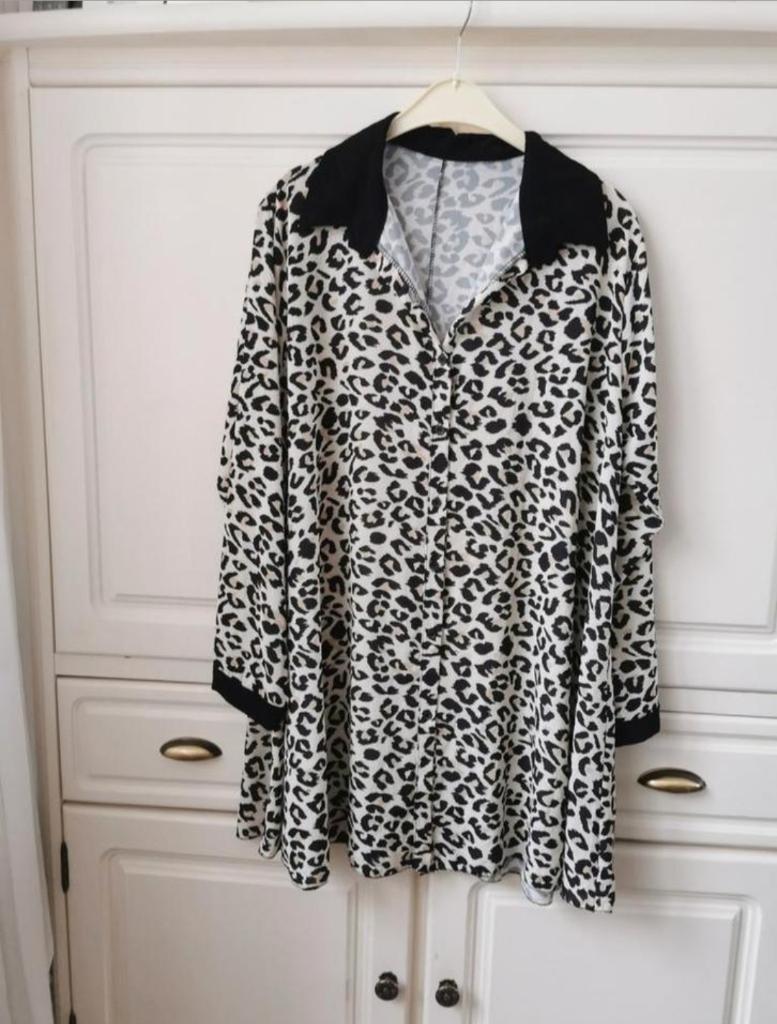 80 .. zgan gave blouse tuniek maat 46 - 48, Ophalen of Verzenden, Nieuw, Overige kleuren, Blouse of Tuniek
