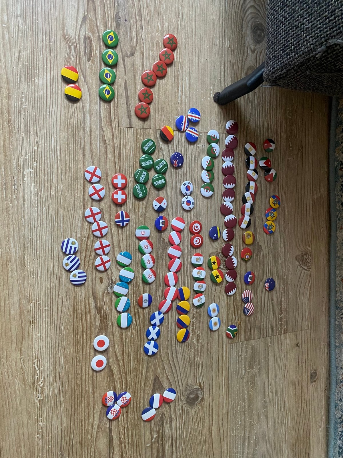 Dekamarkt WK buttons pins badges gezocht ruilen, Ophalen of Verzenden, Zo goed als nieuw, Overige onderwerpen