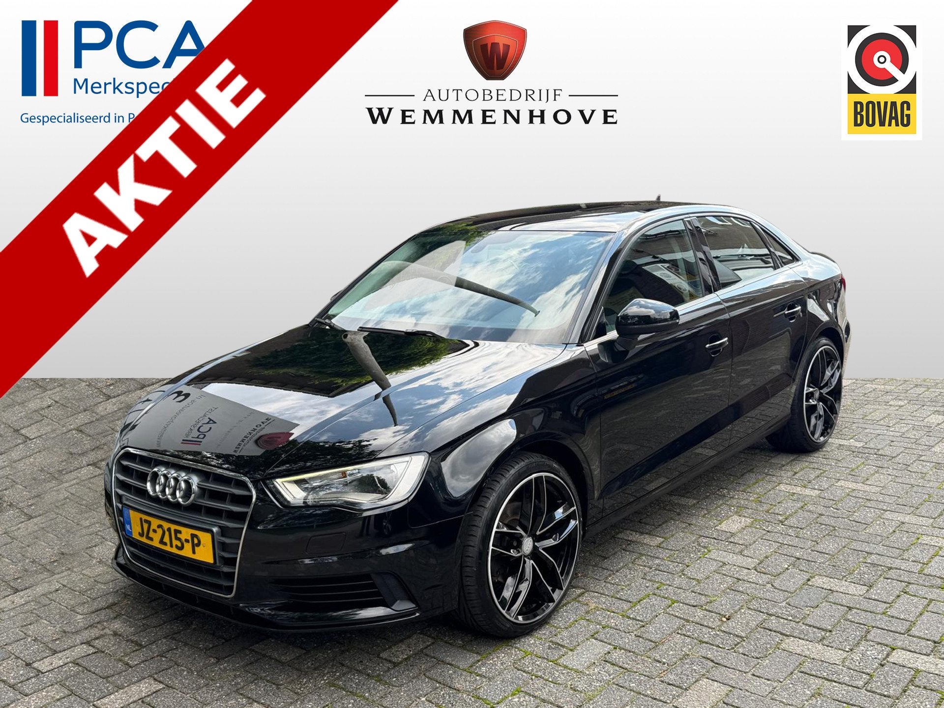 Audi A3 Limousine 1.4 TFSI Ambition Pro Line Plus (bj 2015), Auto's, Voorwielaandrijving, Stof, Gebruikt, Euro 6