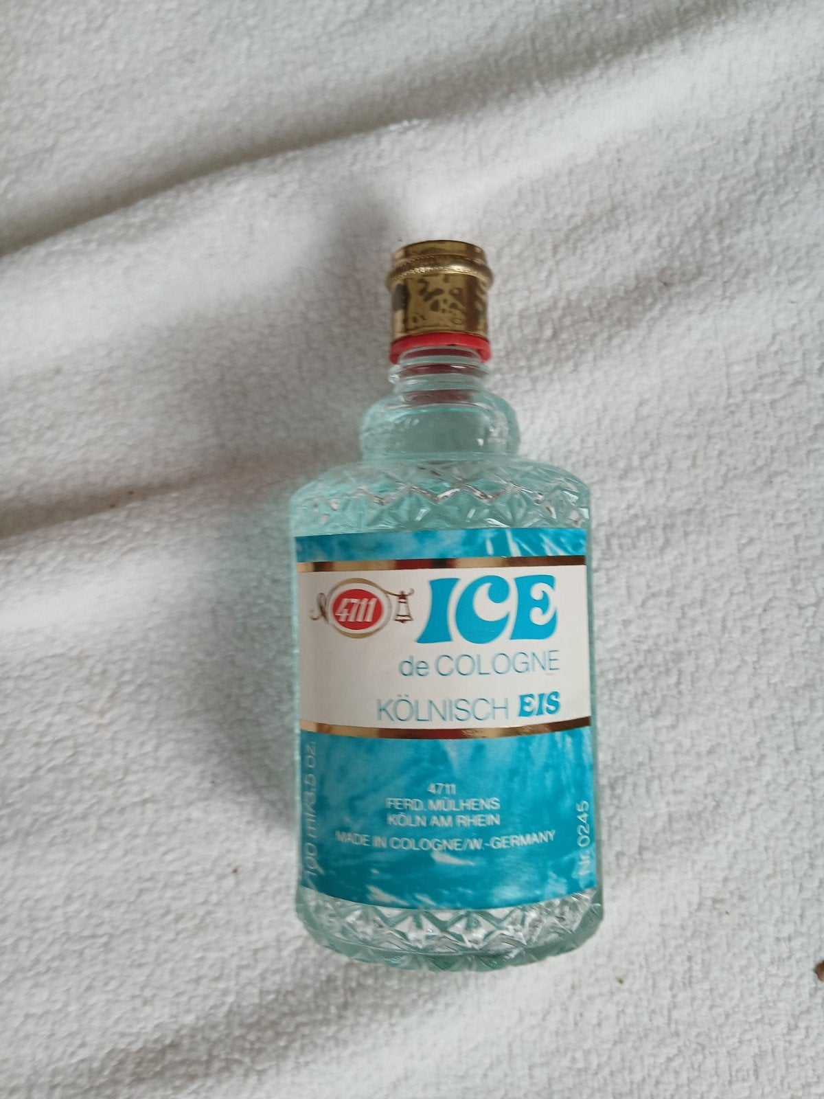 4711 ice de cologne kolnisch eis flesje, Ophalen of Verzenden, Parfumfles