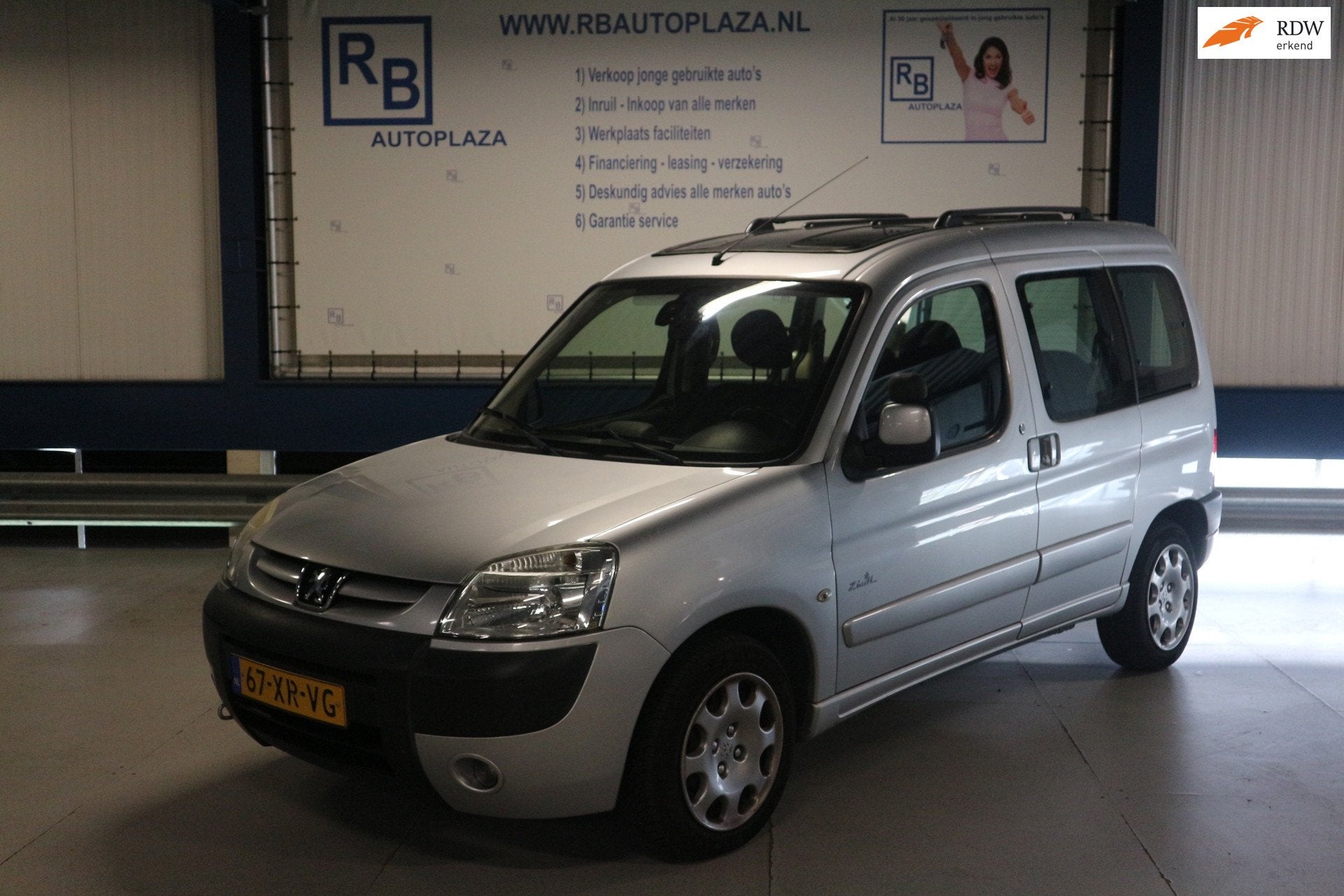 Peugeot Partner MPV 1.6-16V Zenith 4 / AIRCO / 8-2027 APK /, Auto's, Gebruikt, Verwarmde buitenspiegels, Origineel Nederlands