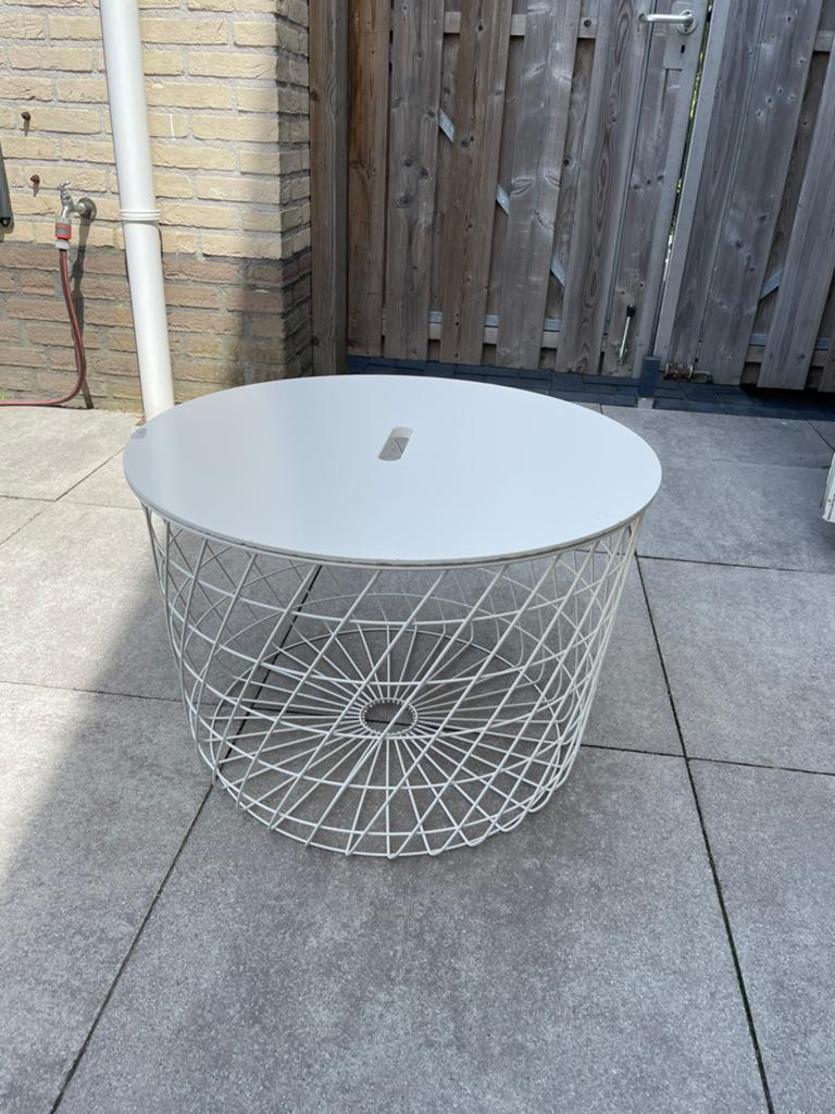 Draadmand groot, Ophalen, Gebruikt, Rond, Mand