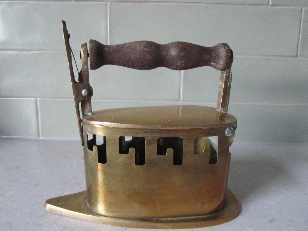 Messing strijkijzer, Ophalen of Verzenden
