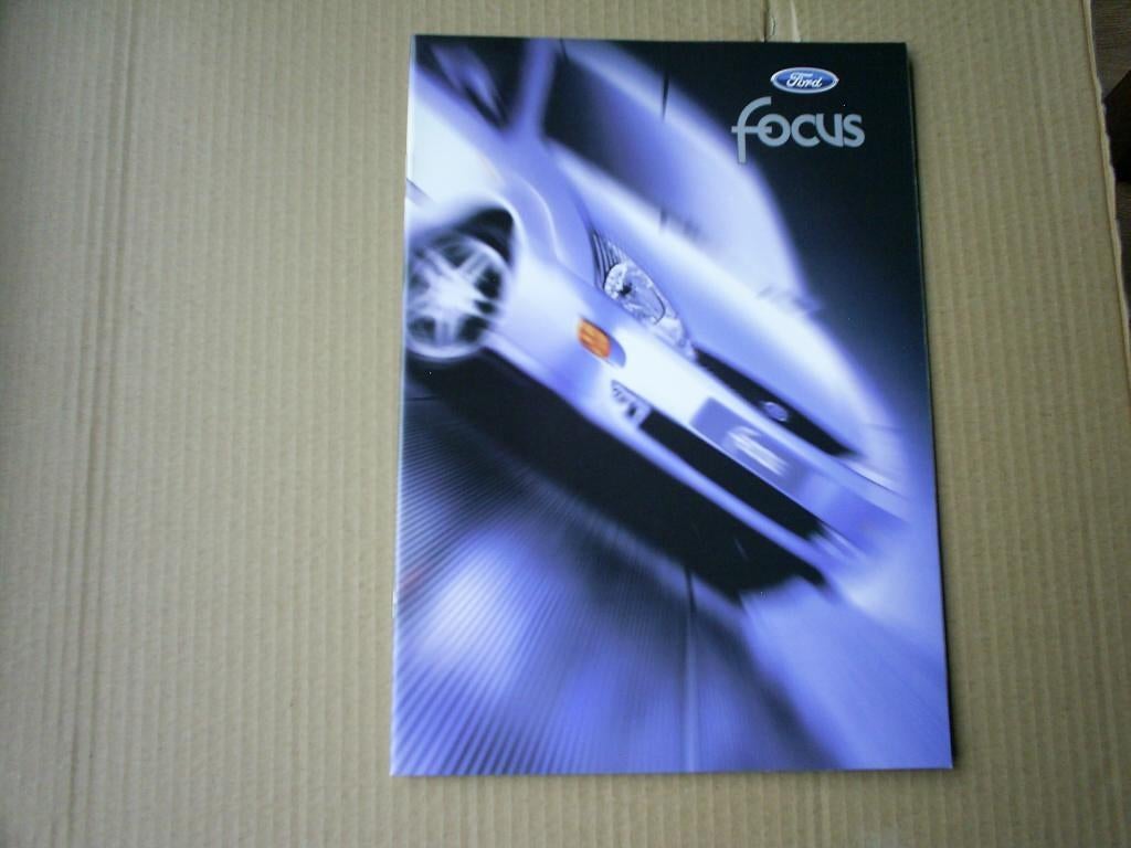 Ford Focus o.a. Ghia 8 / 1998 24 pag., Verzenden, Zo goed als nieuw, Ford