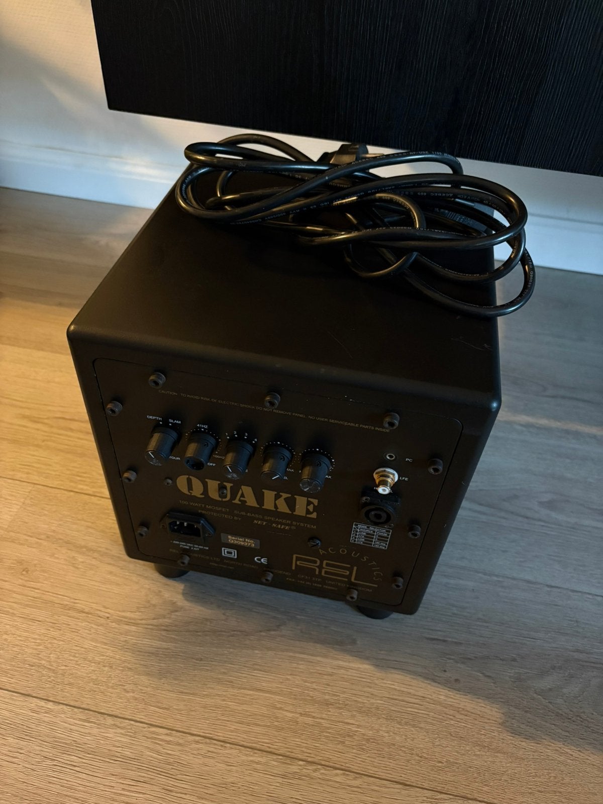 Rel quake subwoofer, Overige merken, Gebruikt, Subwoofer, Ophalen of Verzenden