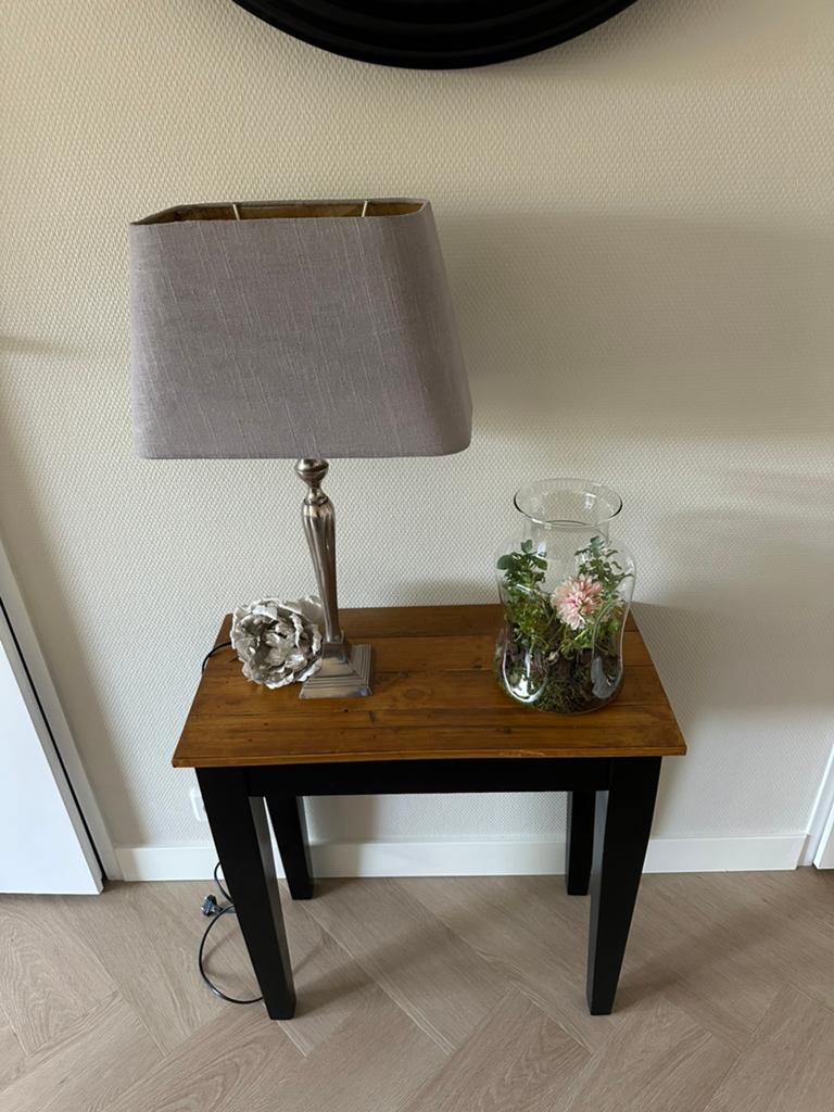 2 lampen, Huis en Inrichting, Lampen | Tafellampen, Ophalen, Zo goed als nieuw, Minder dan 50 cm
