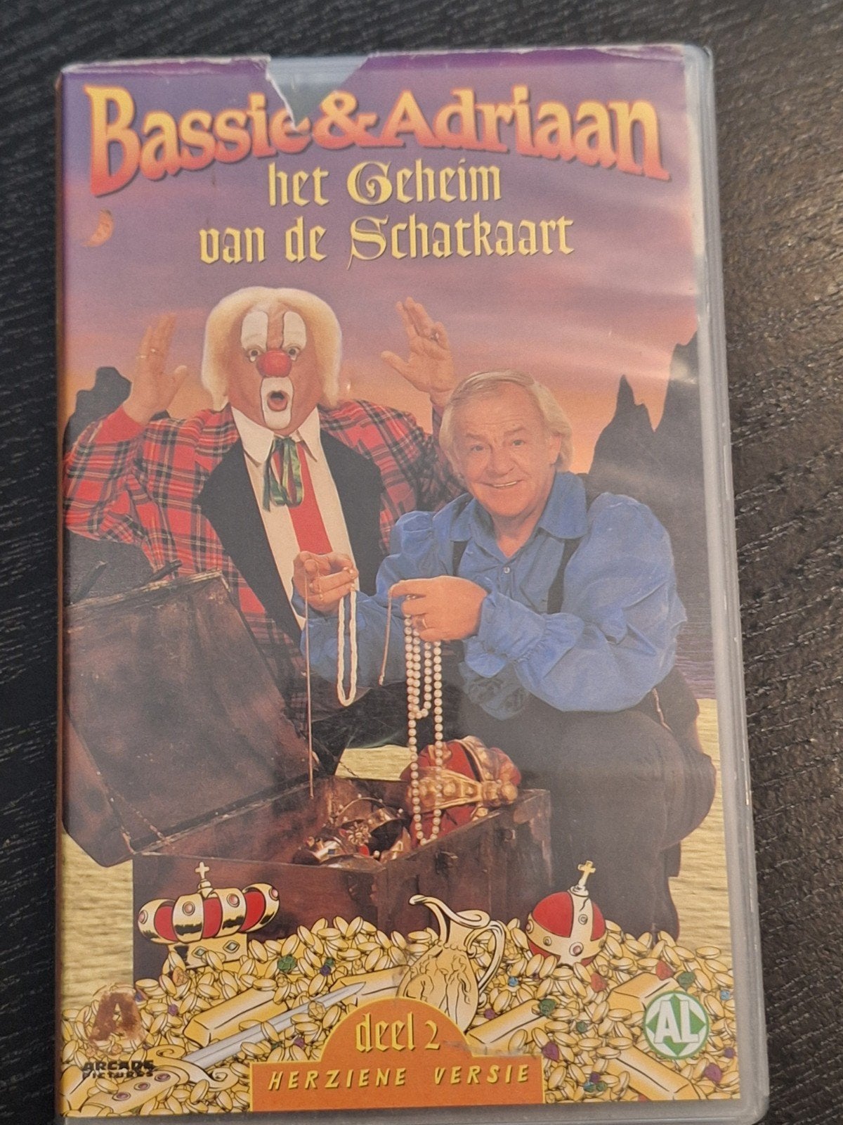 Bassie & Adriaan: Het Geheim van de Schatkaart (Deel 2), Alle leeftijden, Ophalen of Verzenden, Gebruikt, Komedie