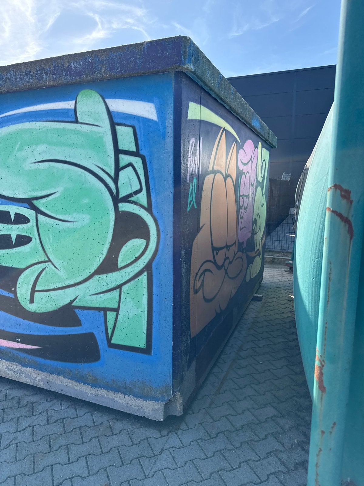 Betonnen prefab trafo-/technische ruimte, Ophalen, Nvt, Nvt, Nvt