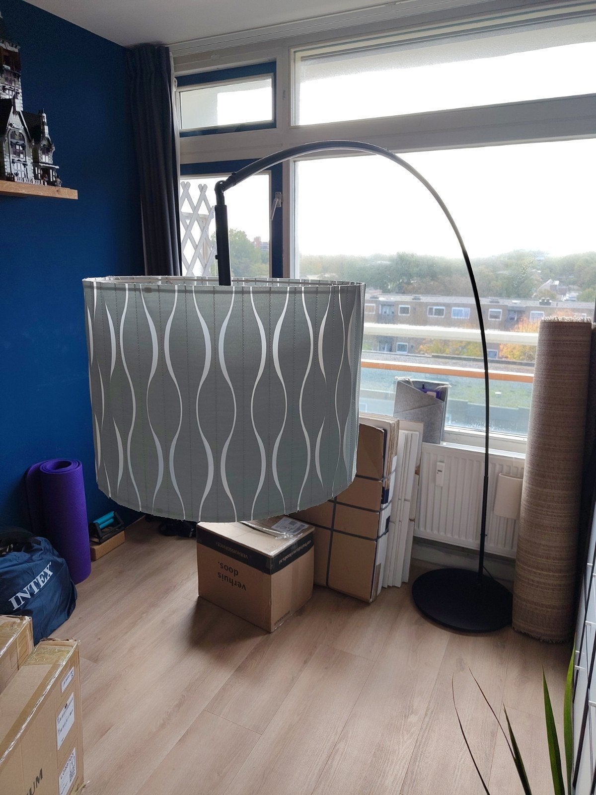 Ikea SKAFTET vloerlamp, Ophalen, Vloer, E27 (groot), 150 tot 200 cm