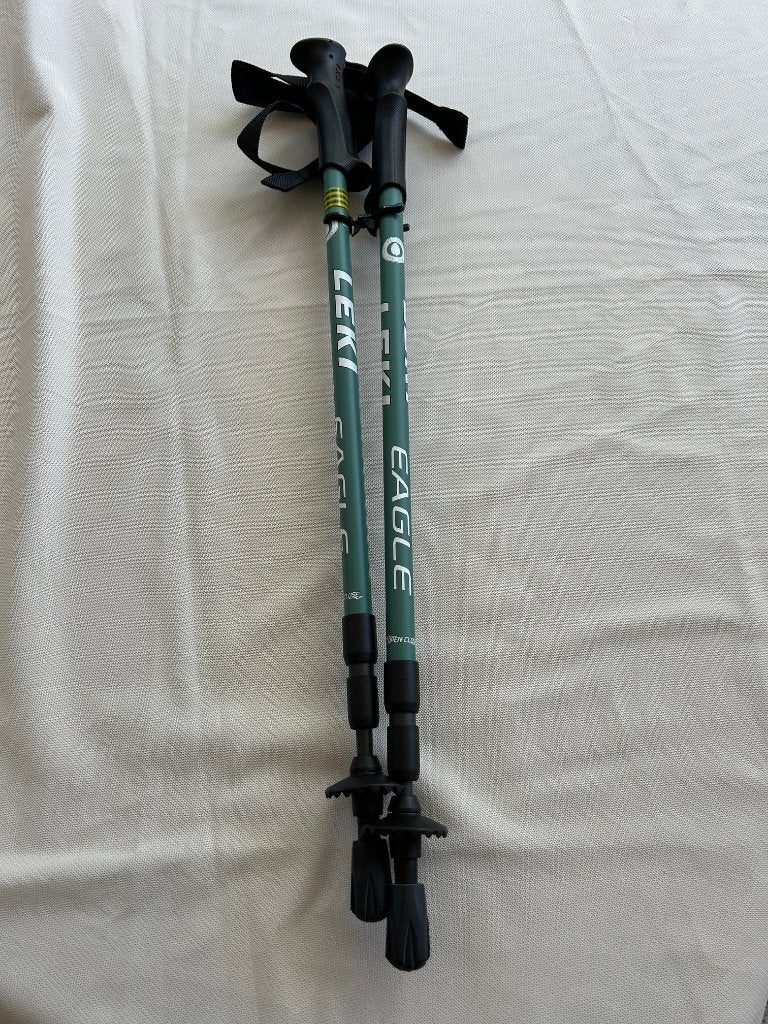 Leki wandelstokken, Sport en Fitness, Ophalen, Zo goed als nieuw, Wandelstok