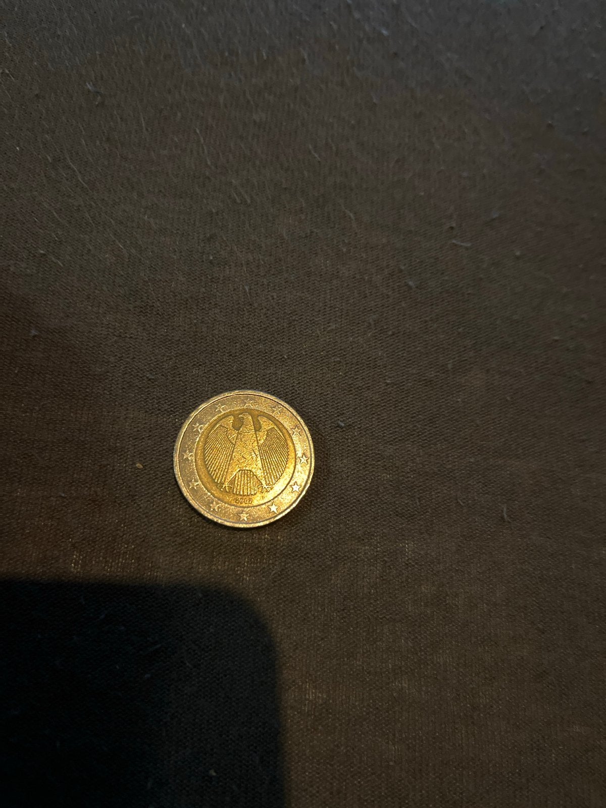 Zeldzame Duitse 2 Euro munt 2002 F met adelaar, Postzegels en Munten, Munten | Europa | Euromunten, Ophalen of Verzenden, Duitsland