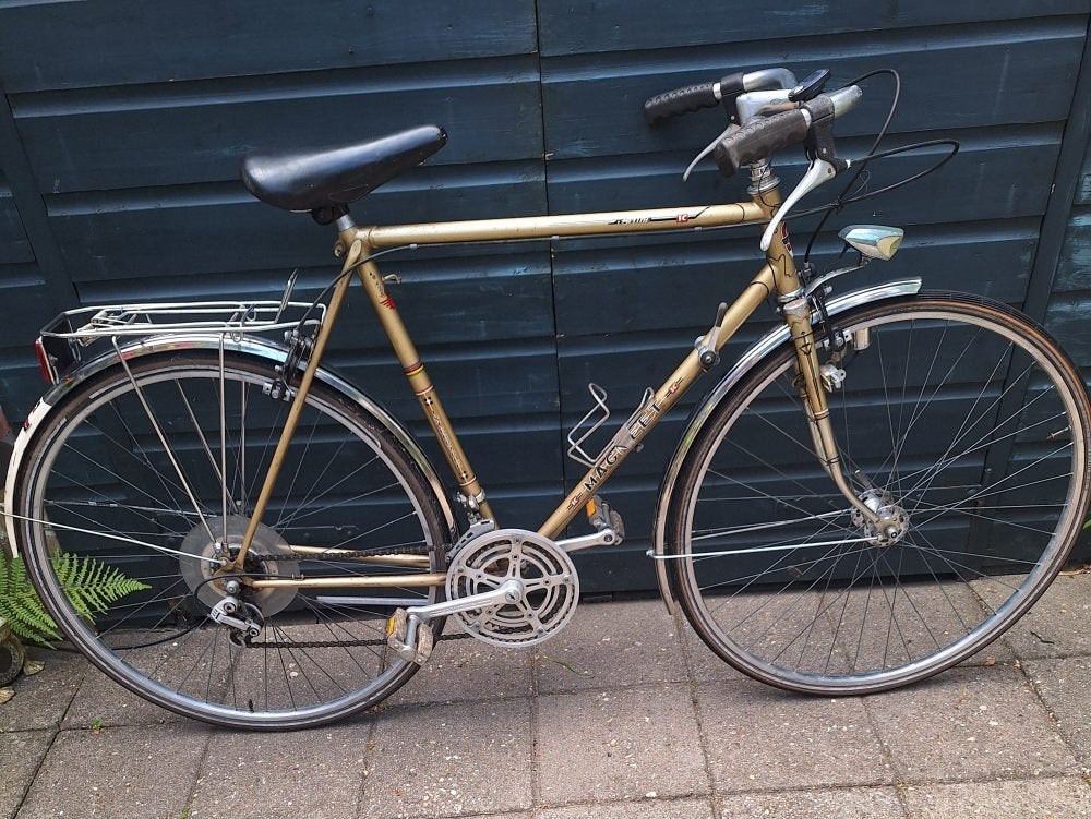 Vintage Magneet Sportfiets (Framehoogte 58 cm , 27 inch), Fietsen en Brommers, Fietsen | Heren | Sportfietsen en Toerfietsen, Gebruikt