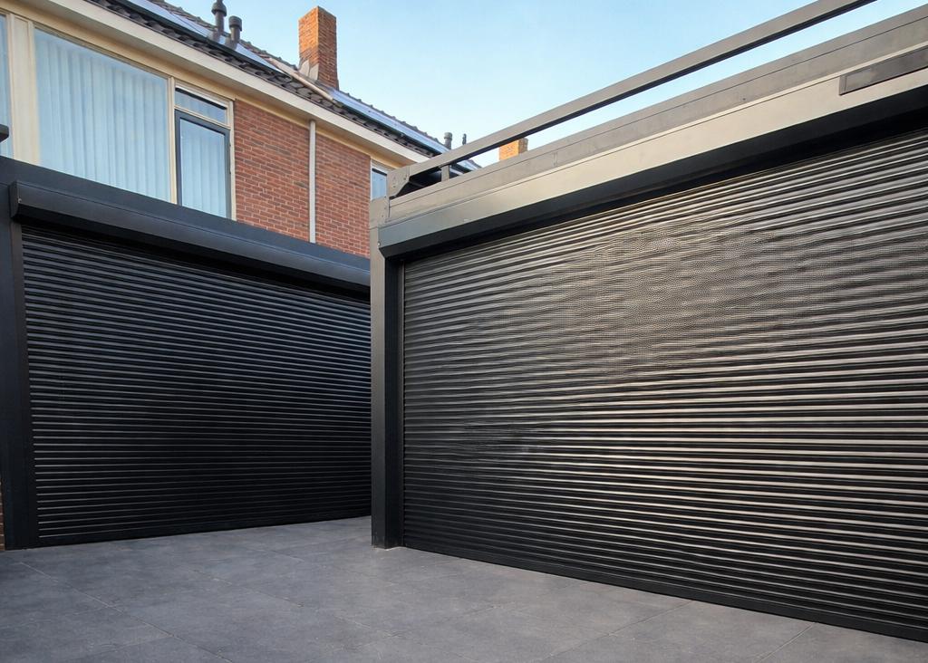 Luxe Veranda met Glazen Schuifwanden en Rolluiken, Ophalen of Verzenden, Nieuw