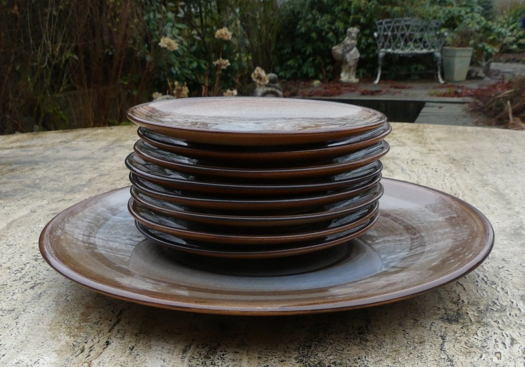 Super Ambacht Volendam Taart set / Gebak stel, Ophalen of Verzenden, Nieuw, Aardewerk, Bord(en)