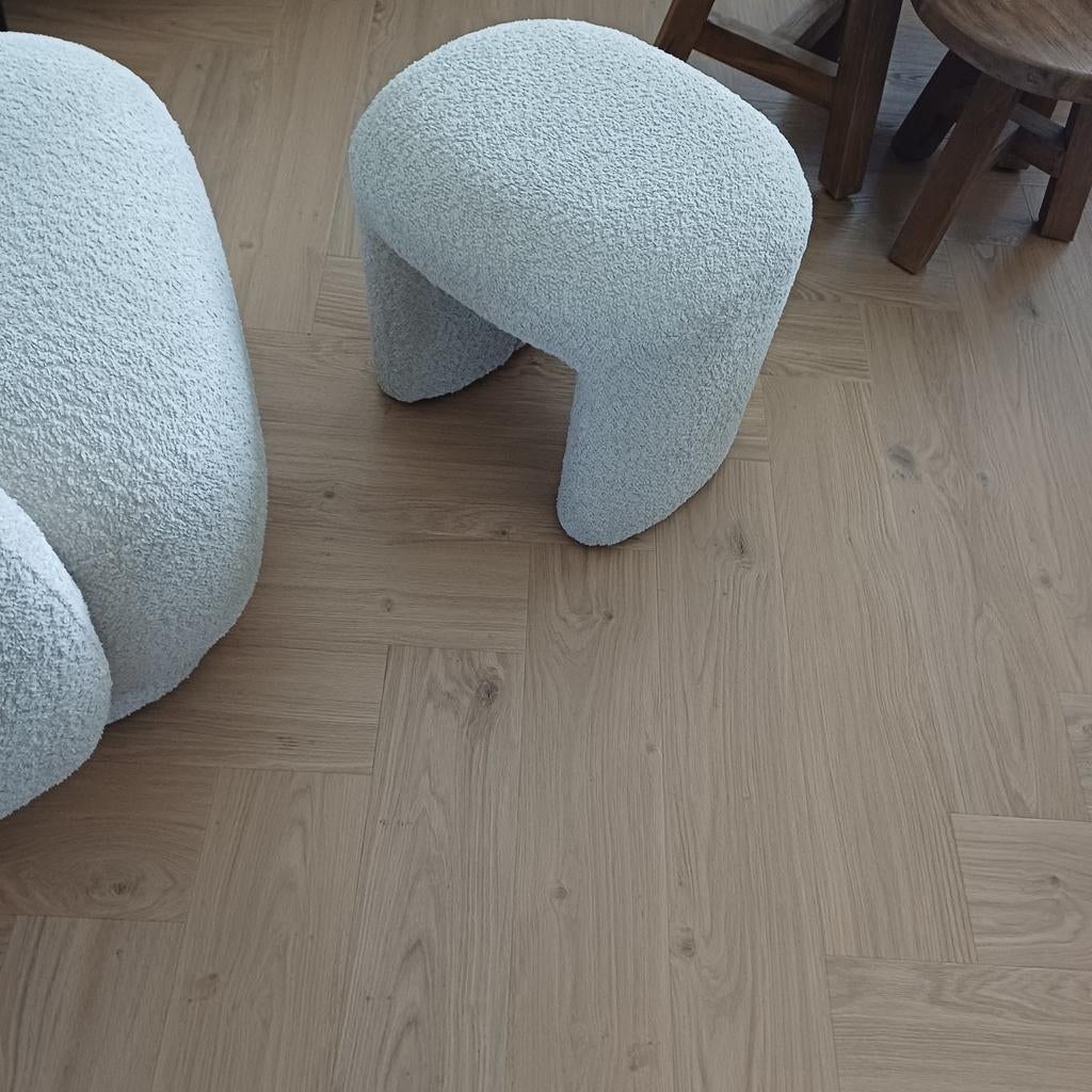 Bijzet poef Nieuw., Minder dan 50 cm, Rond, Nieuw, Minder dan 50 cm