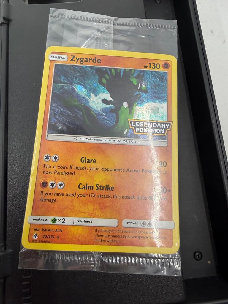 Zygarde Promo Kaart Pokémon TCG - Nieuw in verpakking, Ophalen of Verzenden, Nieuw, Losse kaart