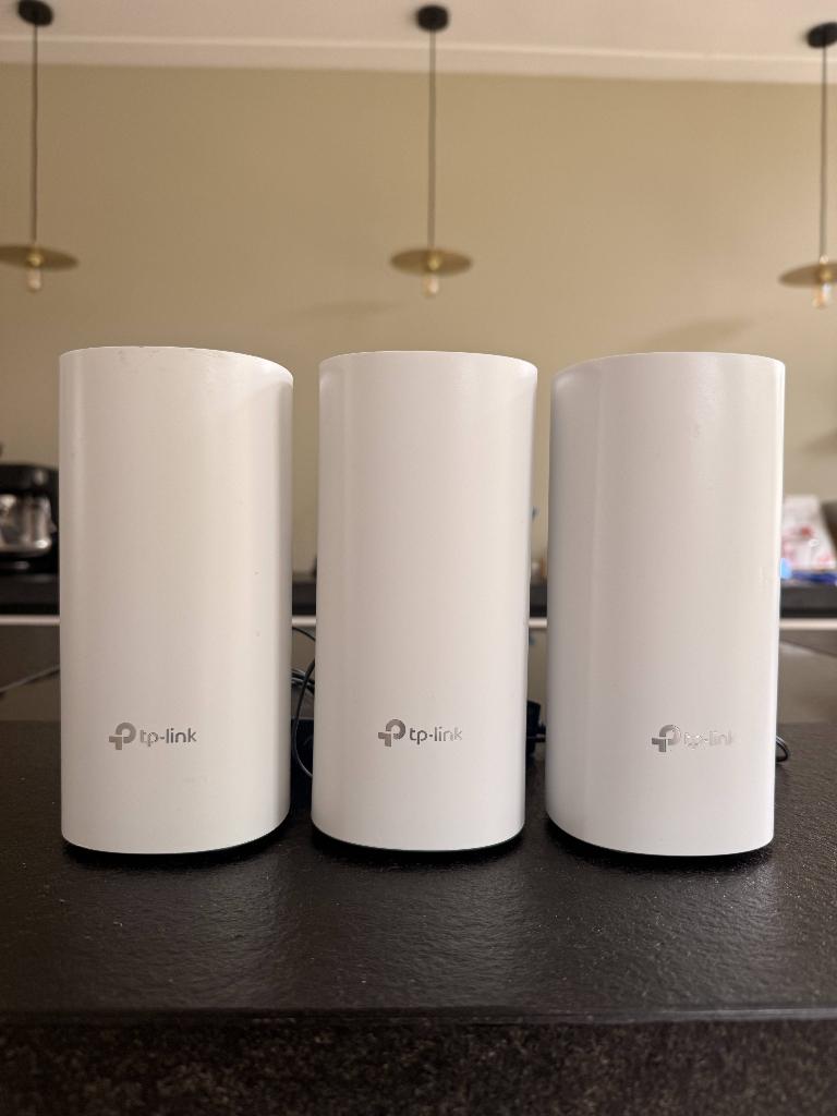 TP-Link Deco M4R mesh WiFi set - 3 stuks - AC1200, Ophalen, Zo goed als nieuw, Tp-link