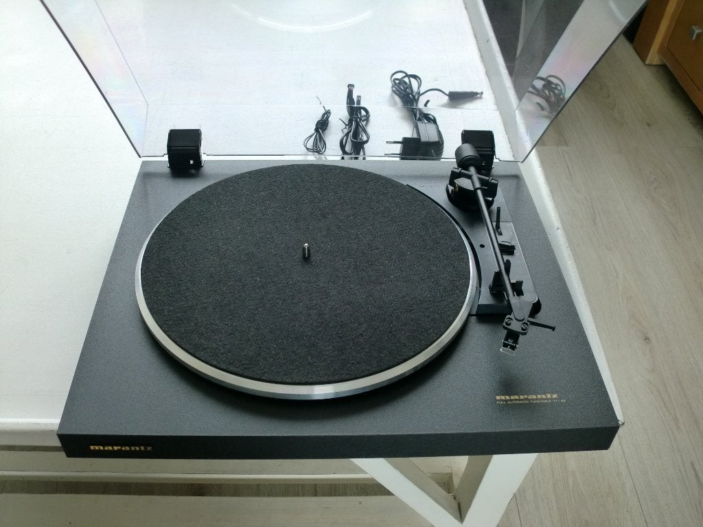 Marantz TT-42 Turntable nagekeken speelt 100% goed., Ophalen of Verzenden, Zo goed als nieuw, Platenspeler, Overige merken