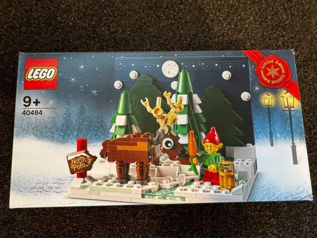 LEGO 40484 Santa’s Front Yard – compleet met doos en boekje, Inclusief instructies, Overige thema's, Lego, Ophalen of Verzenden
