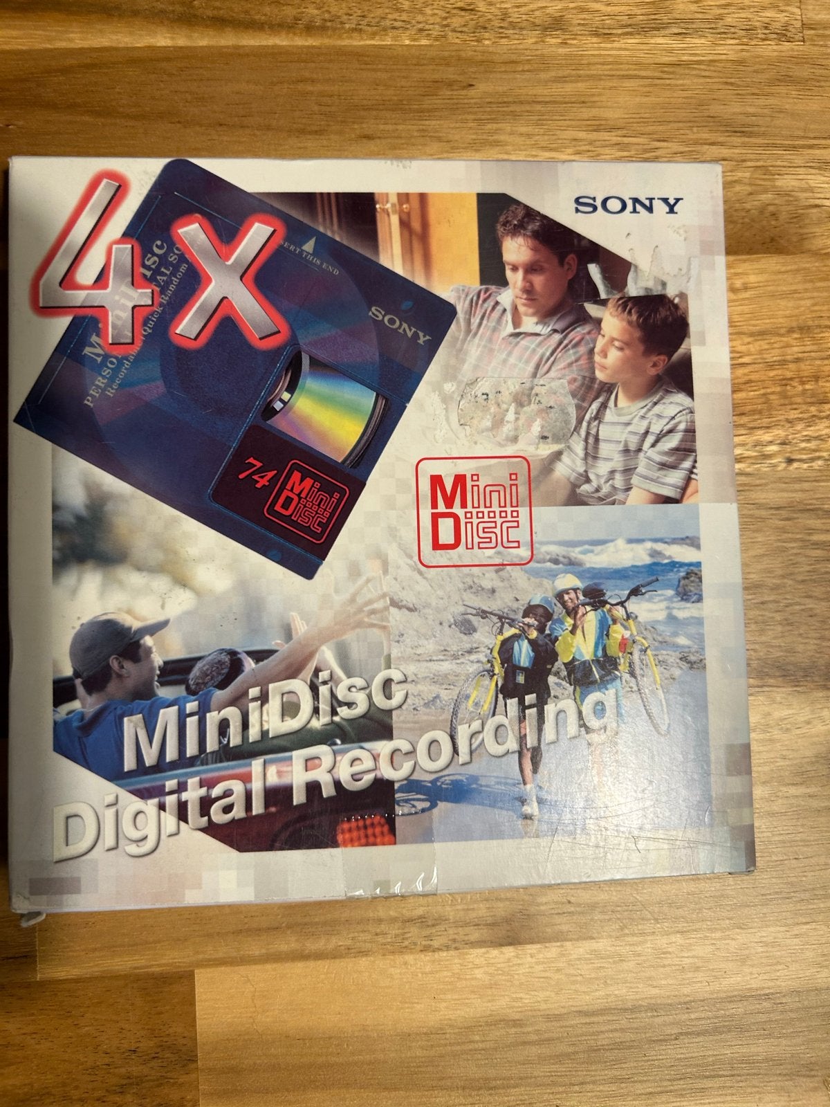 Set van 4 nieuwe Sony MiniDisc MDW-74B (ongeopend), Ophalen of Verzenden, Overige typen