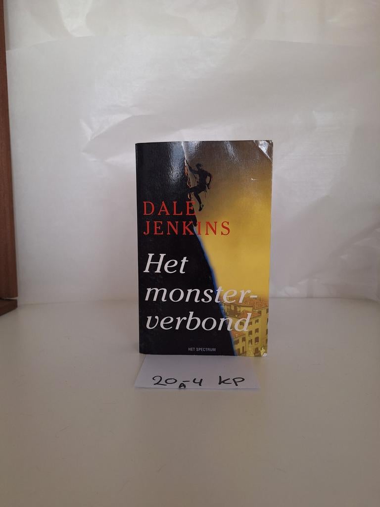 Het monsterverbond - Dale Jenkins (Thriller), Ophalen of Verzenden, Gelezen, Dale Jenkins, Europa overig